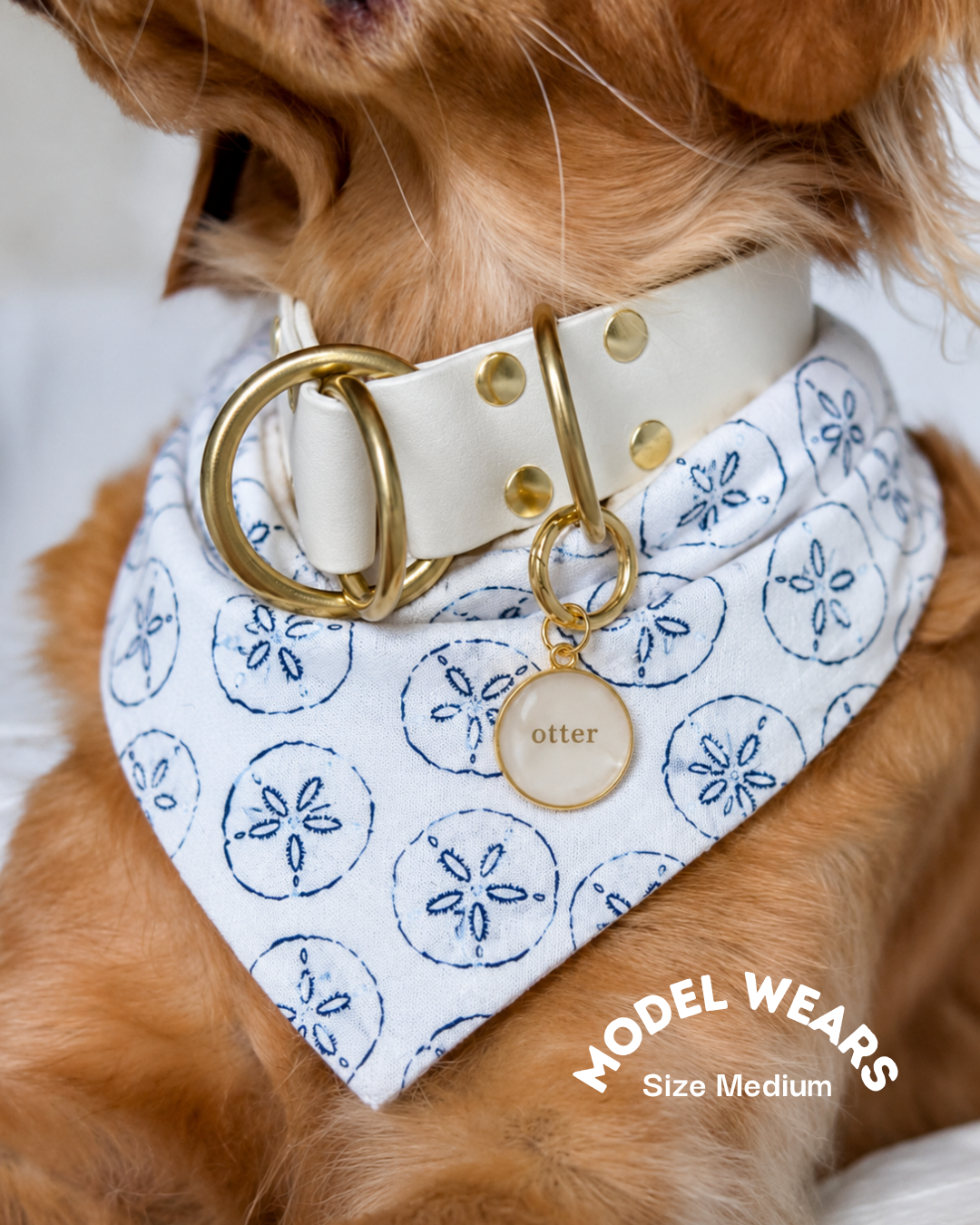 'Forever the Baby' Reversible Embroidered Bandana