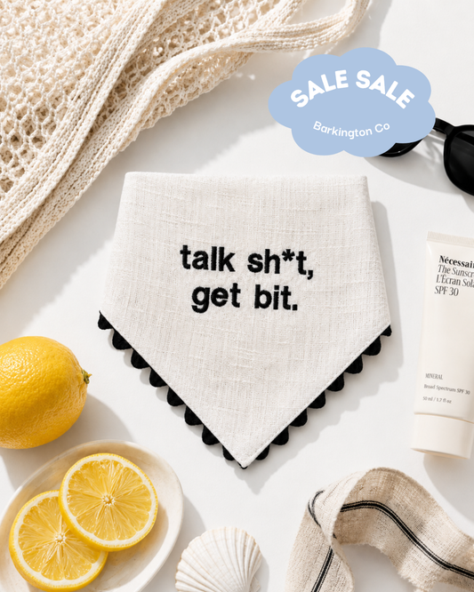 'Talk Sh*t, Get Bit" Bandana