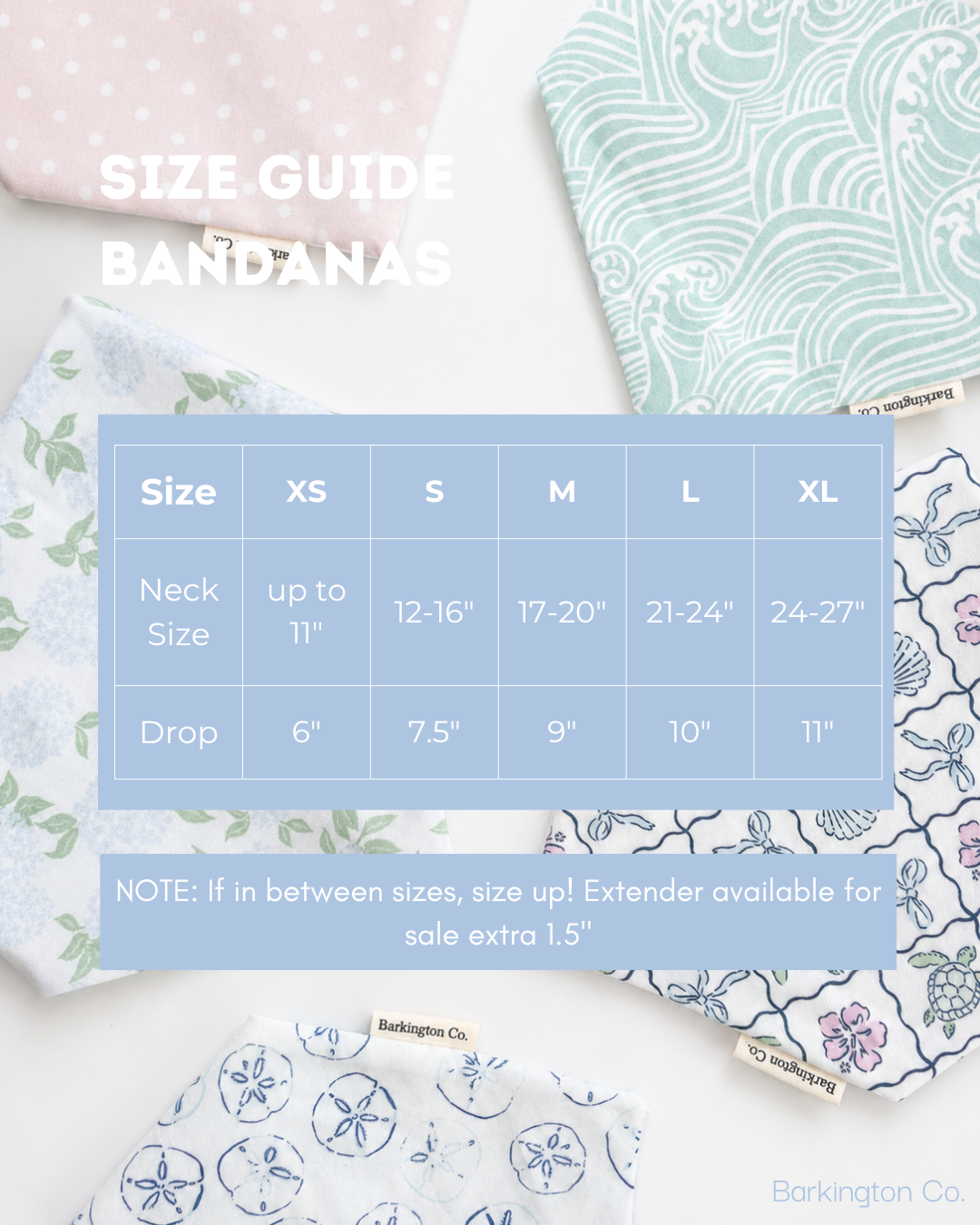 'Beary Loved' Reversible Custom Embroidered Bandana