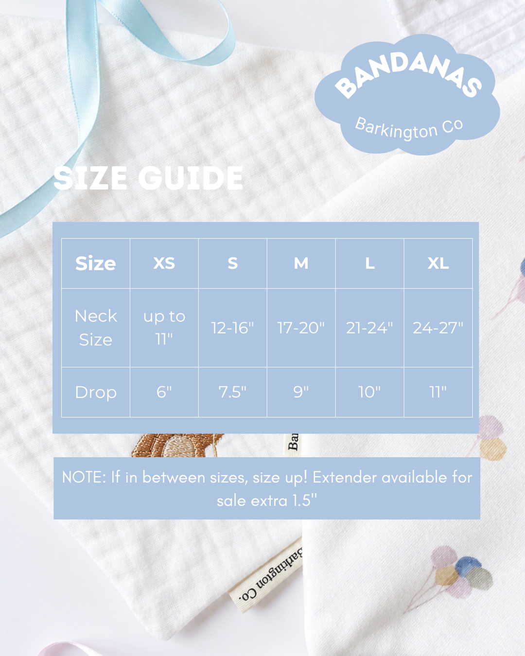 'Forever the Baby' Reversible Embroidered Bandana