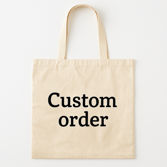 Custom Embroidered Tote Bag