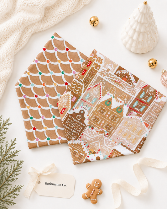 'Cookie Cottage' Reversible Bandana