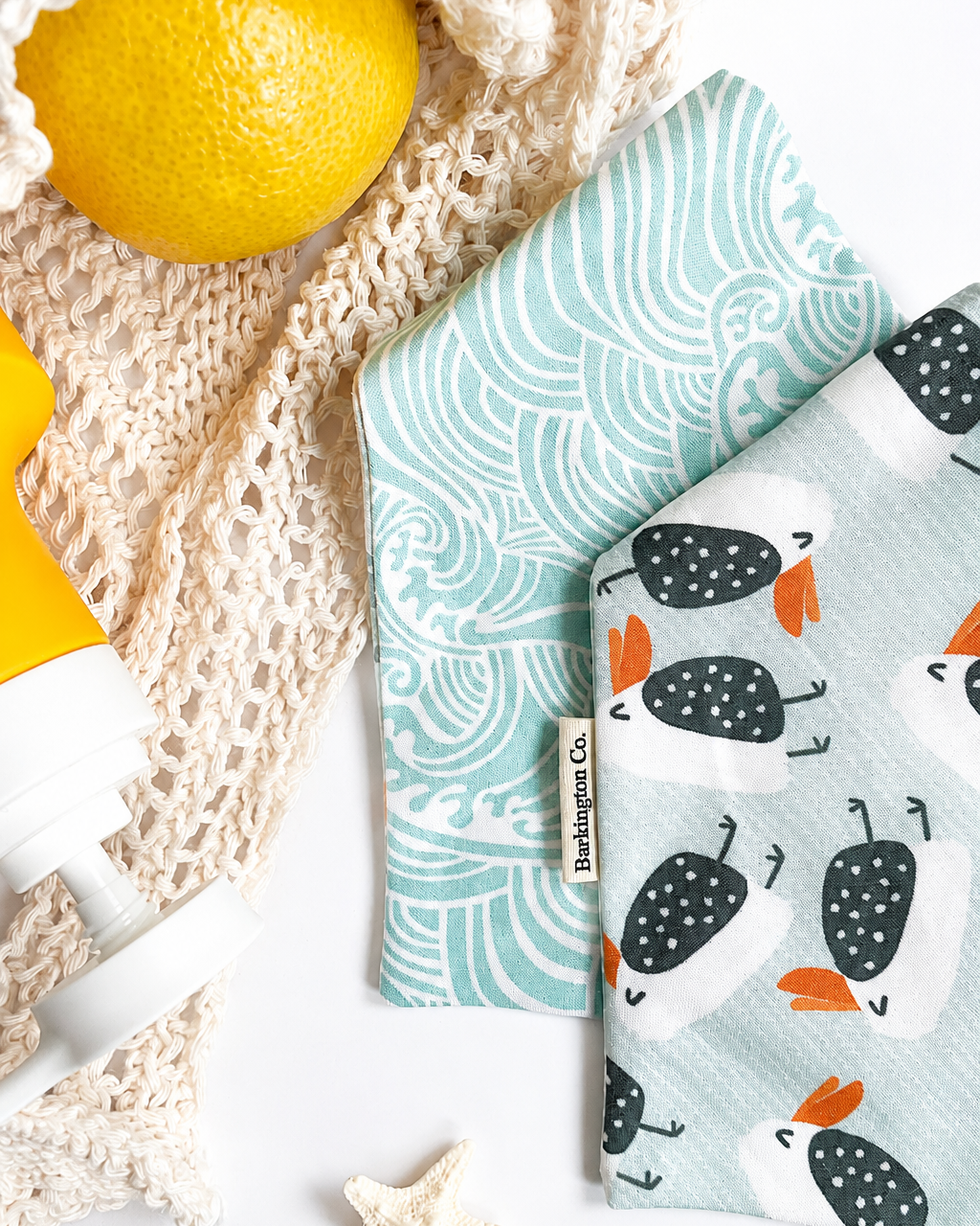 'Salty Gull' Reversible Bandana