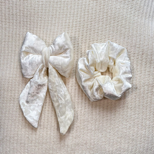 The Cream Velvet Duo