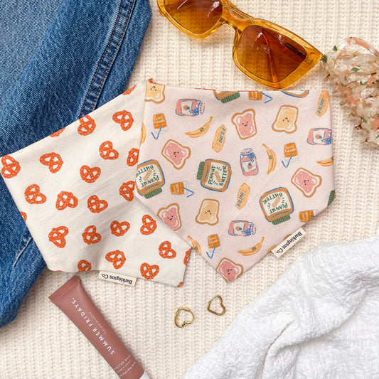 'Spring Picnic' Reversible Bandana