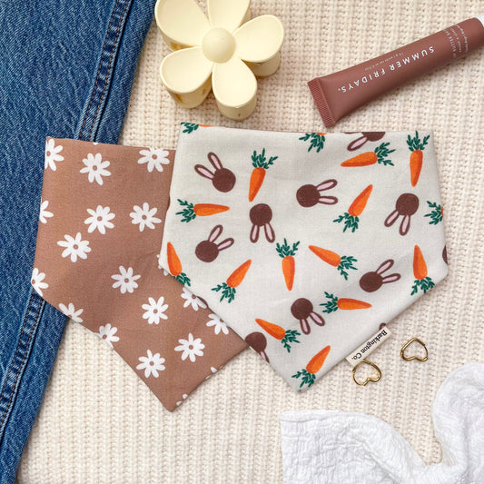 'Bunny Meadow' Reversible Bandana