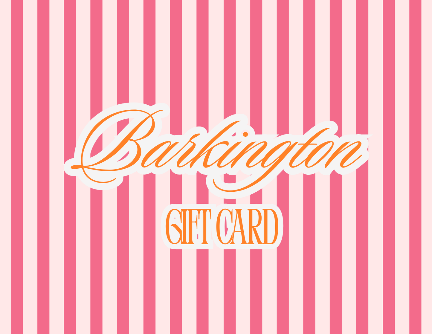 Barkington Gift Card