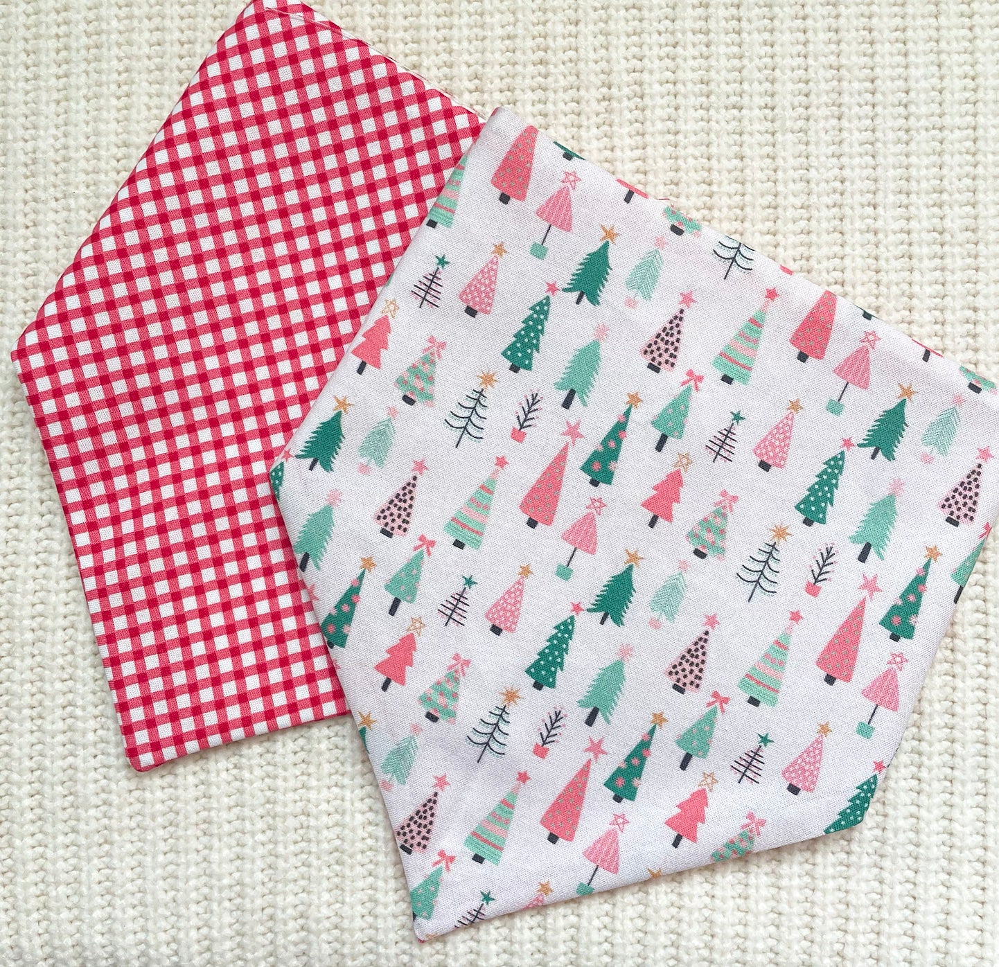 'Sugarplum Christmas' Reversible Bandana