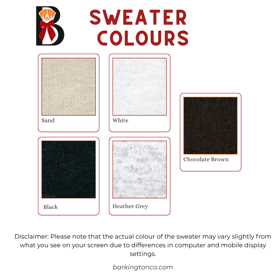 'Beary Festive' Embroidered Sweater